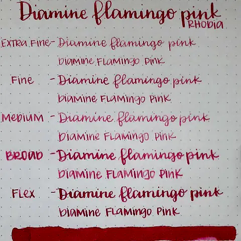 Diamine Dolmakalem Mürekkebi Flamingo Pink