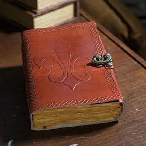 Fleur de Lis Deri Defter