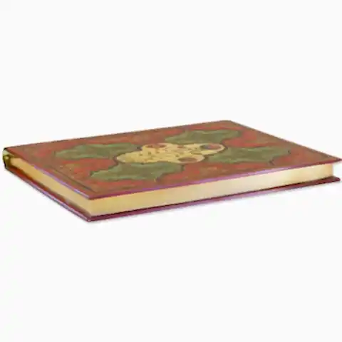 Floral Parchement Journal