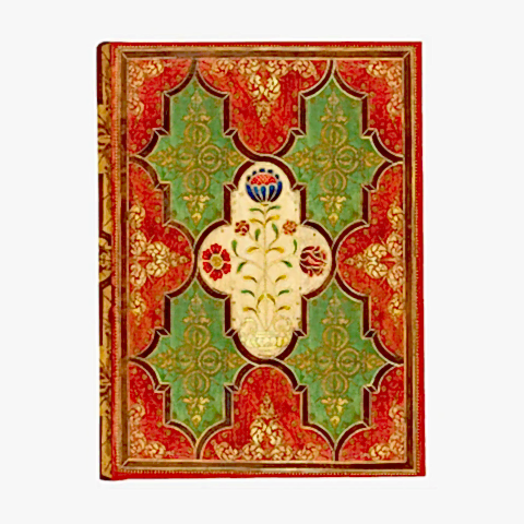 Floral Parchement Journal
