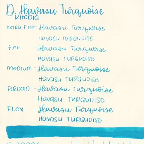 Diamine Dolmakalem Mürekkebi Havasu Turquoise