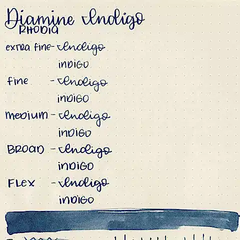 Diamine Dolmakalem Mürekkebi Indigo 80 ml