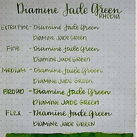 Diamine Dolmakalem Mürekkebi Jade Green