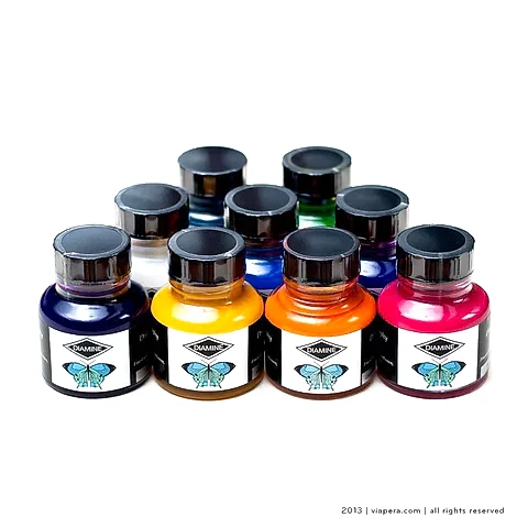 Diamine Kaligrafi Mürekkebi Silver