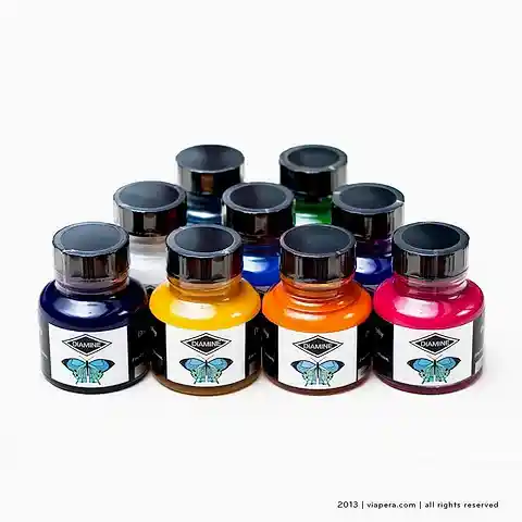 Diamine Kaligrafi Mürekkebi English Red