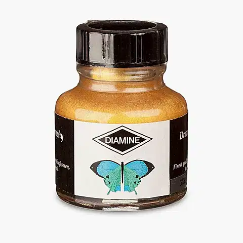 Diamine Kaligrafi Mürekkebi Altın