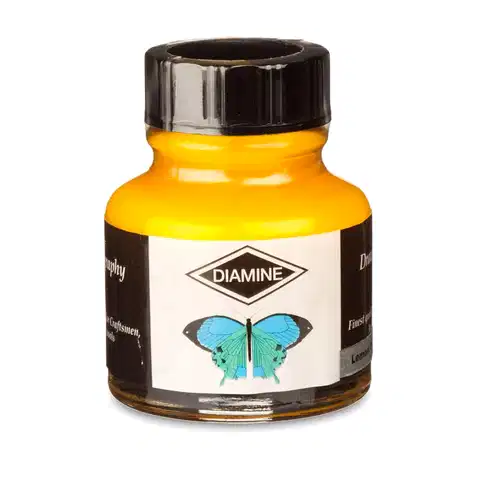 Diamine Kaligrafi Mürekkebi Lemon Yellow