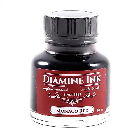 Diamine Dolmakalem Mürekkebi Monaco Red
