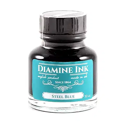 Diamine Dolmakalem Mürekkebi Steel Blue