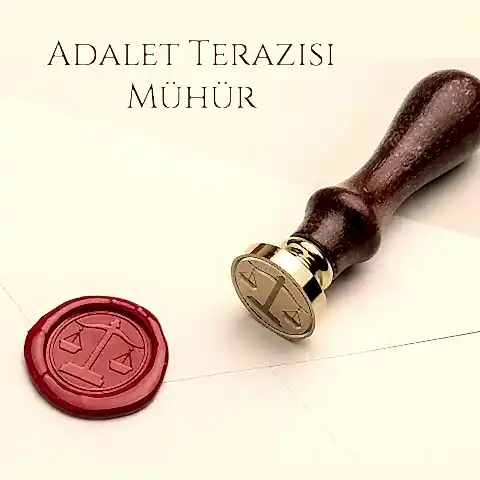Mühür-Adalet Terazisi(Avukat)