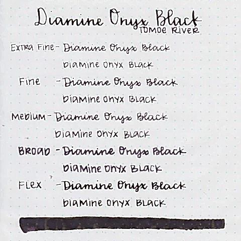 Diamine Dolmakalem Mürekkebi Onyx Black