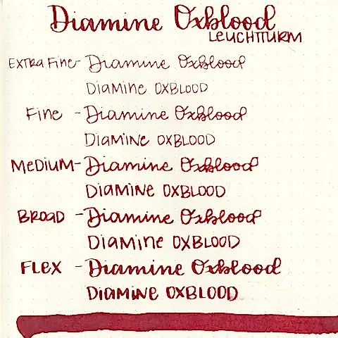 Diamine Dolmakalem Mürekkebi Oxblood 80 ml