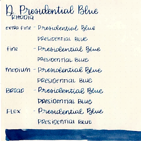 Diamine Dolmakalem Mürekkebi Presidential Blue 80 ml