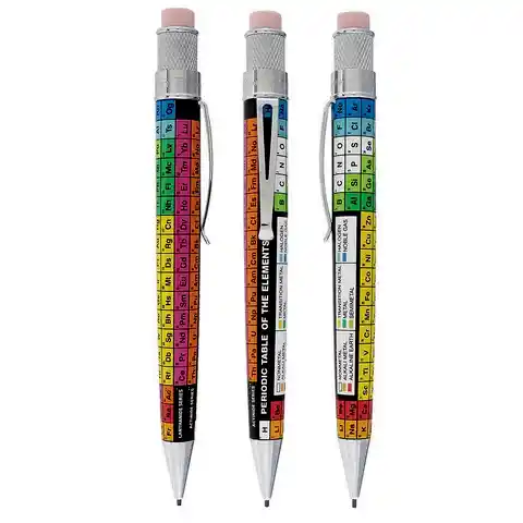 Dimitri Periyodik Cetvel Mekanik Kurşun Kalem