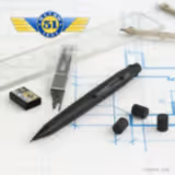 Stealth Mat Siyah Mekanik Kurşun Kalem