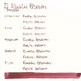 Diamine Rustic Brown Dolmakalem Mürekkebi