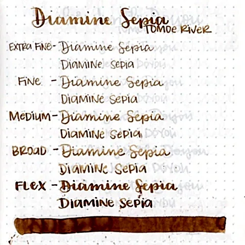 Diamine Sepia Dolmakalem Mürekkebi