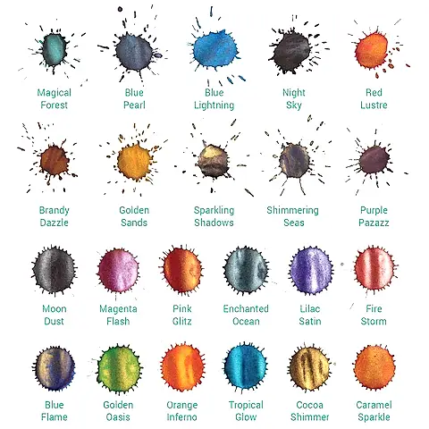 Diamine Ink Shimmering Mürekkep Enchanted Ocean