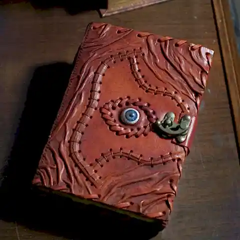 Stitched Leather with Eye Defter