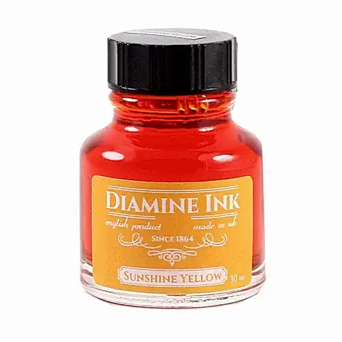 Diamine Dolmakalem Mürekkebi Sunshine Yellow