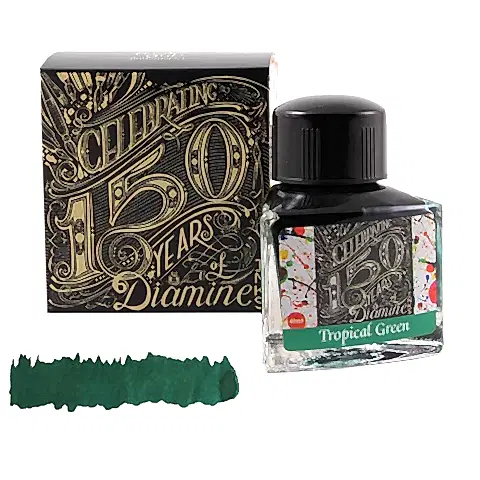 Diamine Ink 150.yıl Dolmakalem Mürekkebi Tropical Green