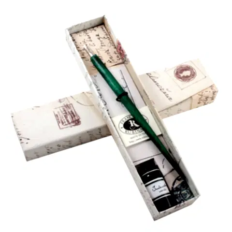 Divit Kalem Seti Koyu Yeşil