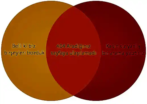 Hangimiz aradığımızı bulduk ki bu hayatta:) Not Found .404 page